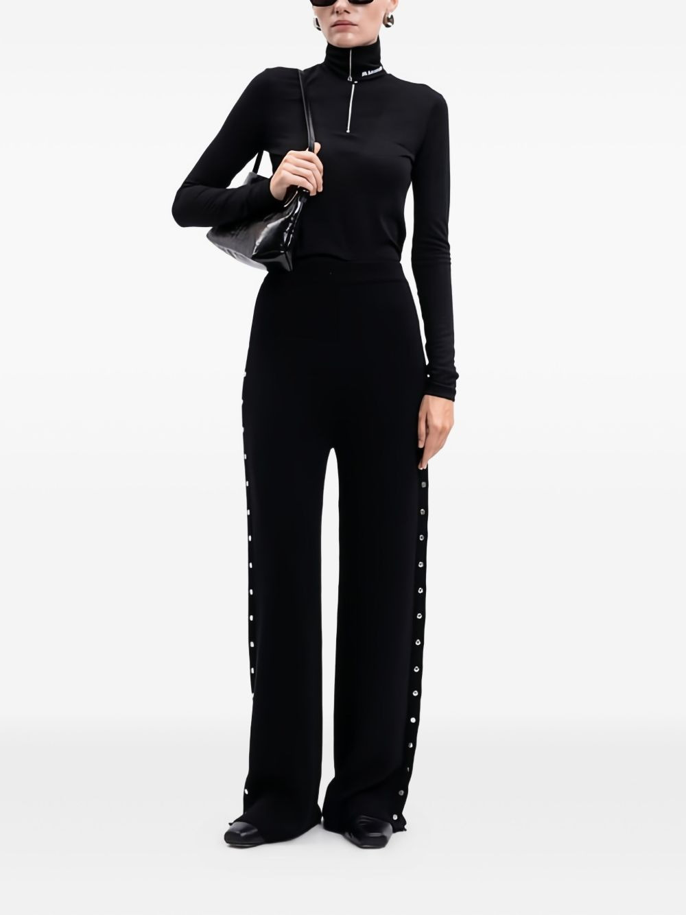 button-detailed  trousers - 2
