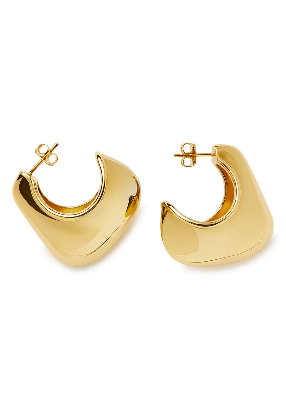Missoma Hera Dome Large 18kt Gold-plated Earrings - 1