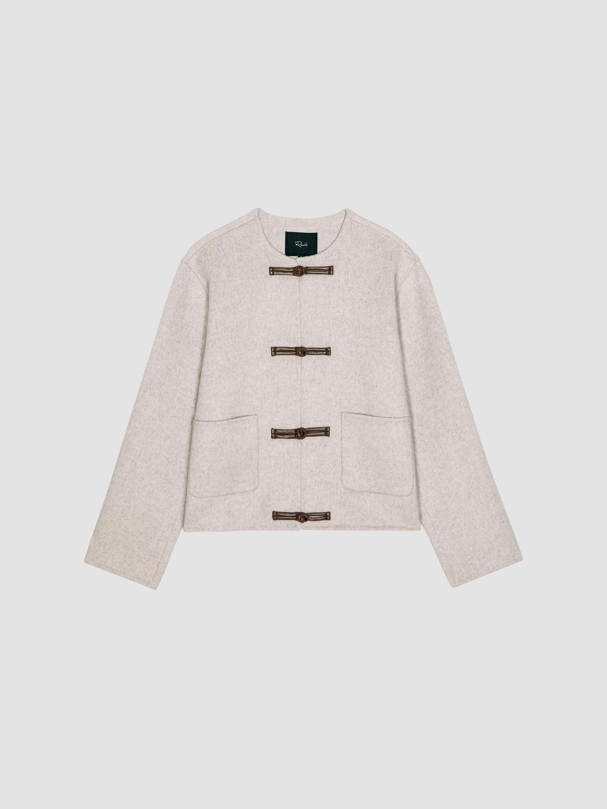 Women's Deidre Solid Jacket - Heather Oat - 1