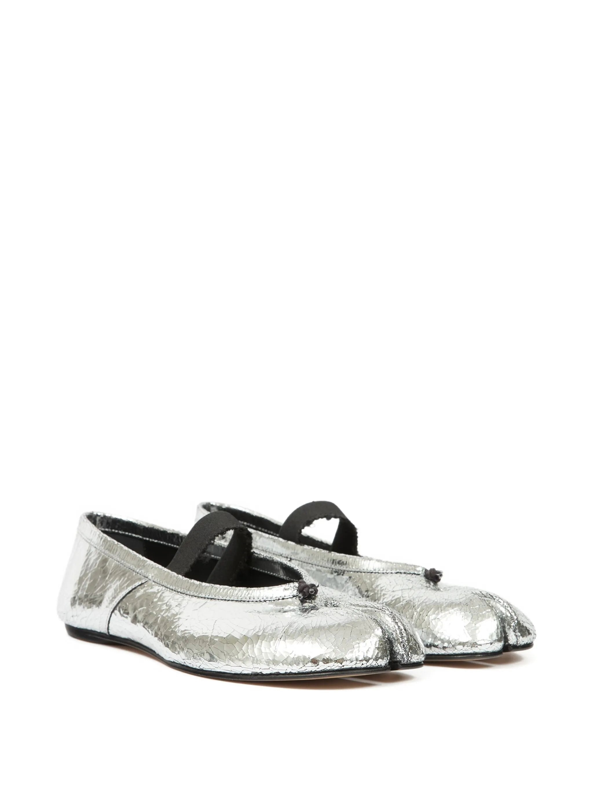 Maison Margiela Tabi Leather Ballet Flats - 4