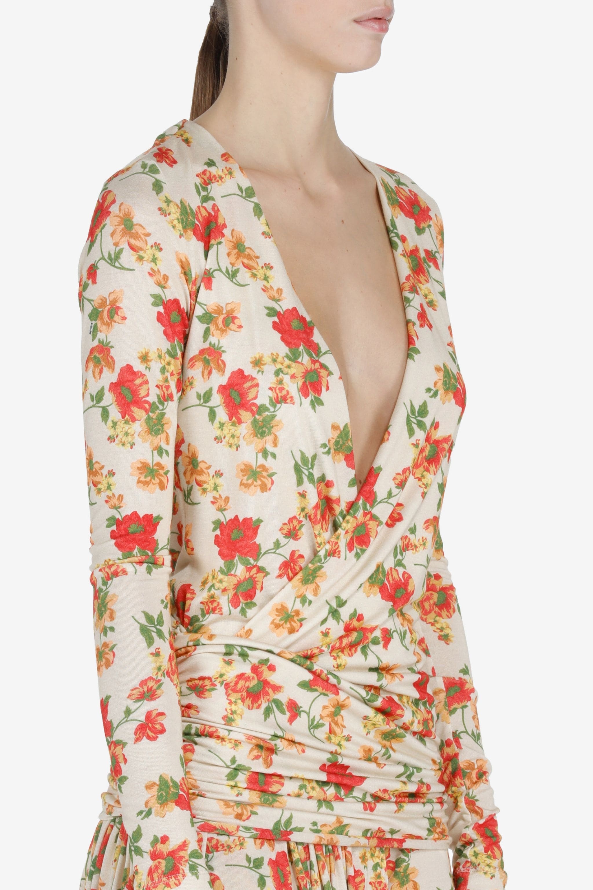 FLORAL-PRINT DRESS - 4