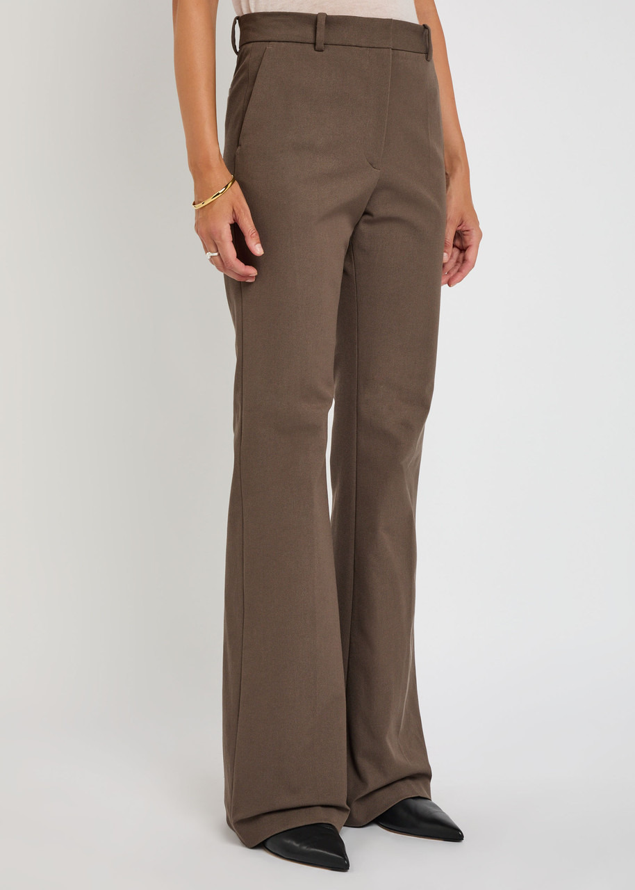 Joseph Tafira Flared-leg Stretch-twill Trousers - 2
