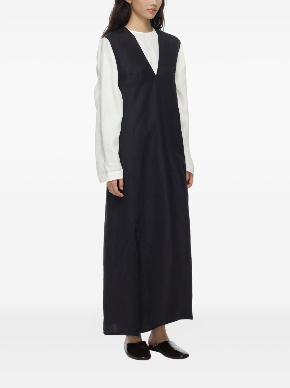 asymmetric midi dress - 3
