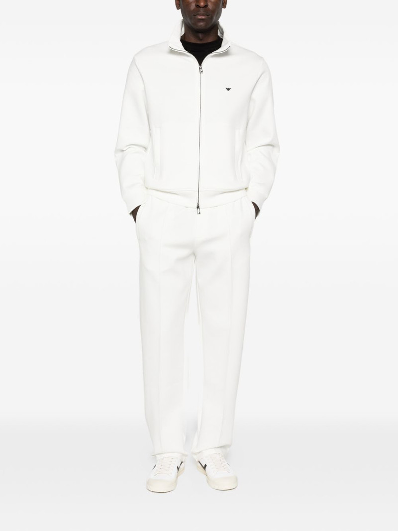 EMPORIO ARMANI zip cotton jacket outlook