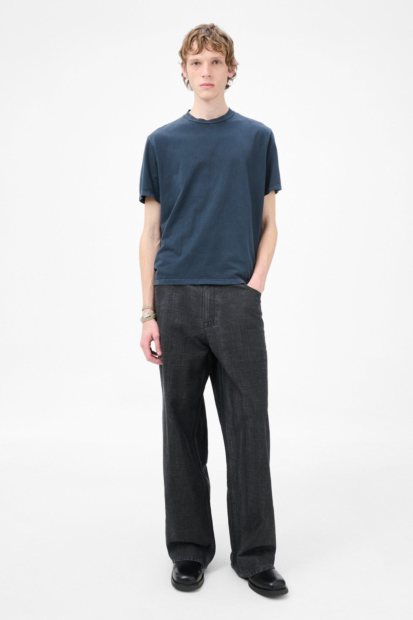 Box T-Shirt Worn Blue Legacy Jersey - 2