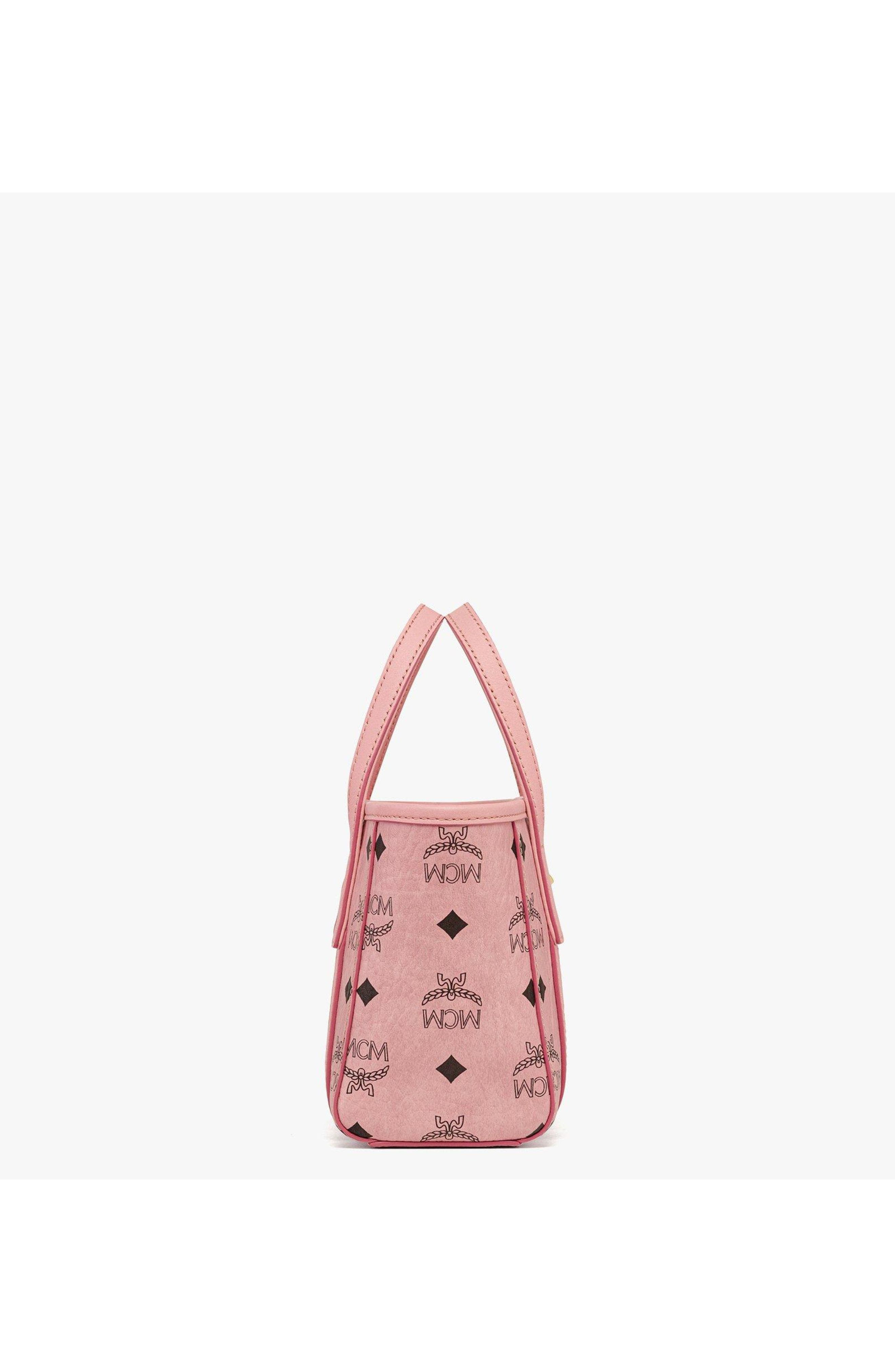 MCM X-Mini Toni Top-Zip Shopper in Visetos in Pink at Nordstrom - 2