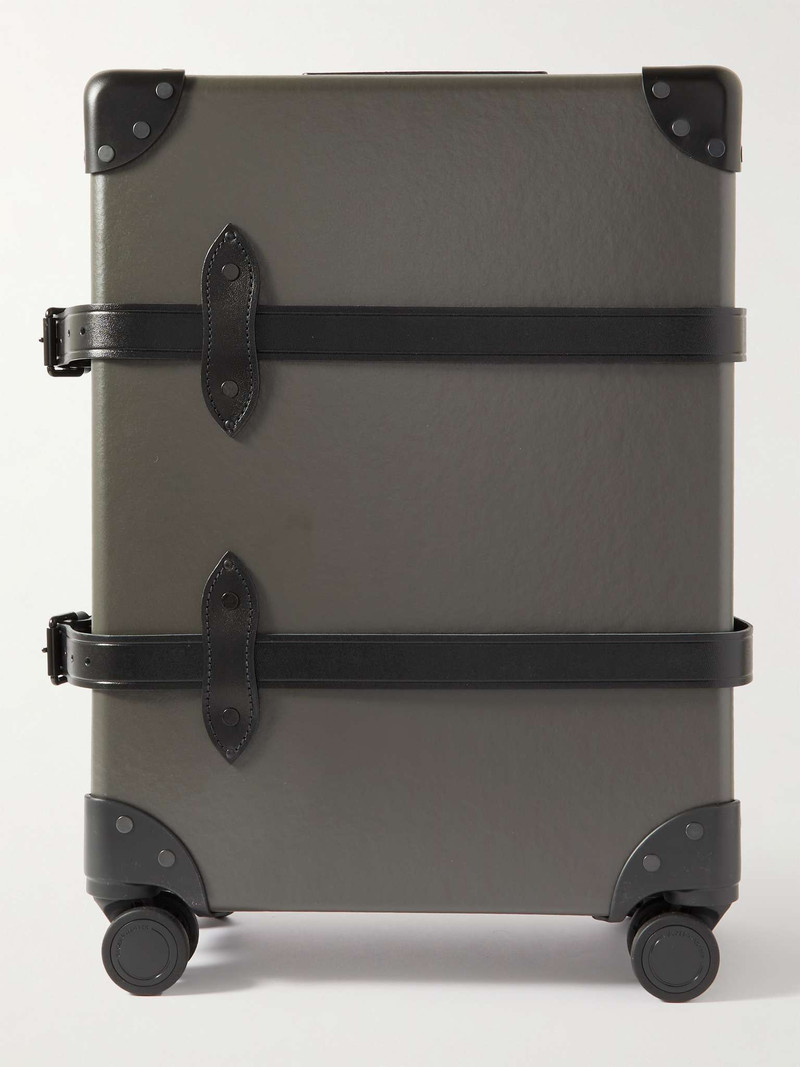 Centenary Leather-Trimmed Carry-On Suitcase - 1