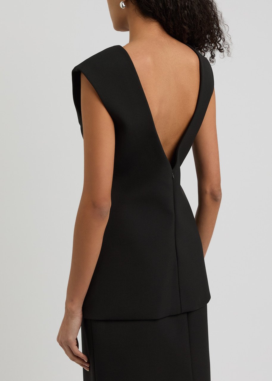 Rohe Open-back Woven top - 3