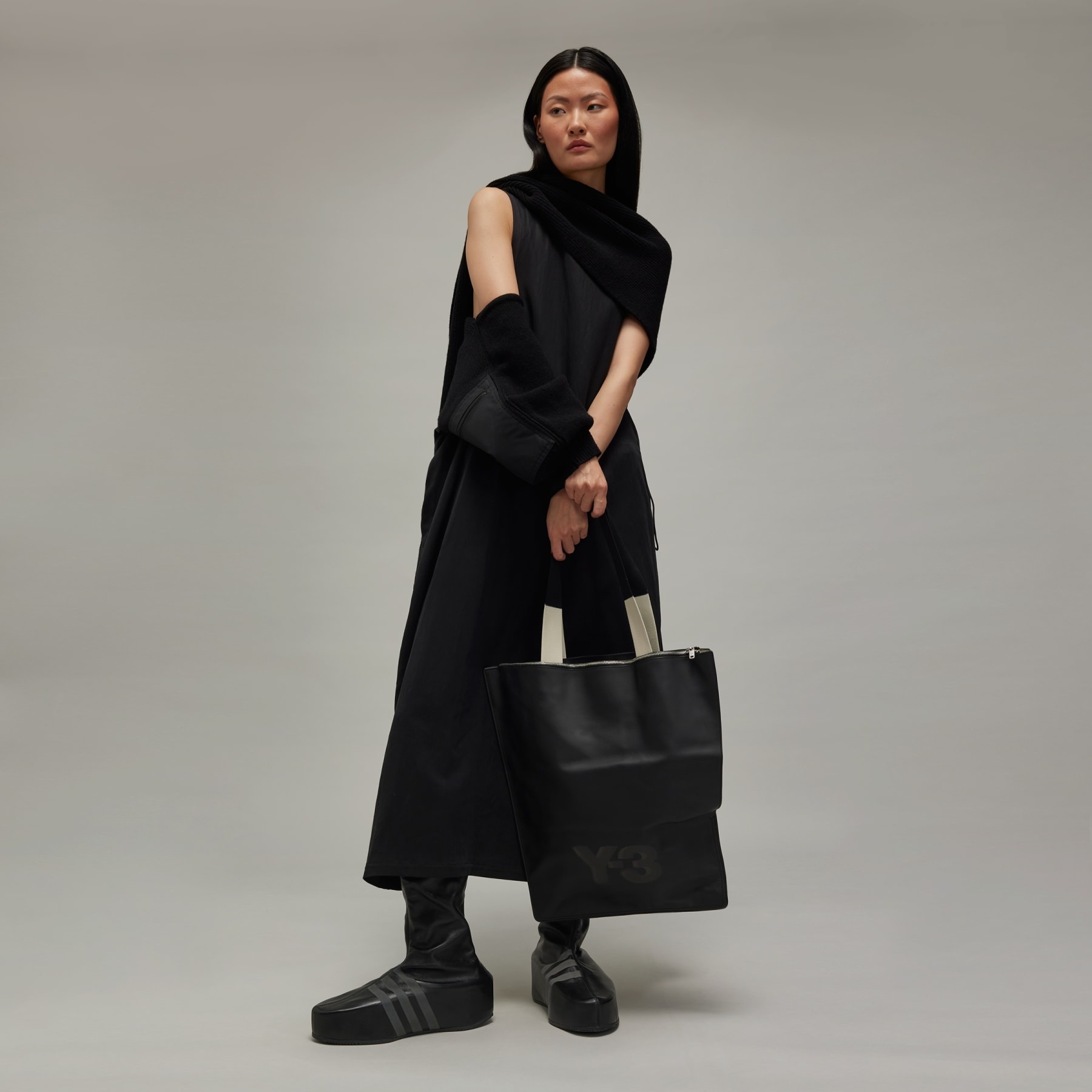 Y-3 Washed Twill Dress - 5