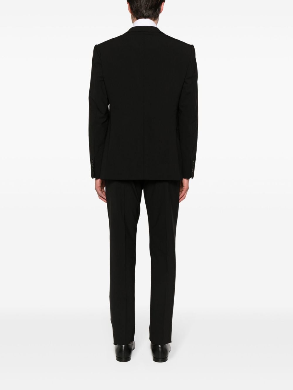 notch-lapels single-breasted suit - 4