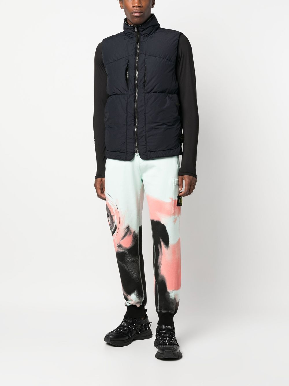 Motion Saturation abstract-print track pants - 2