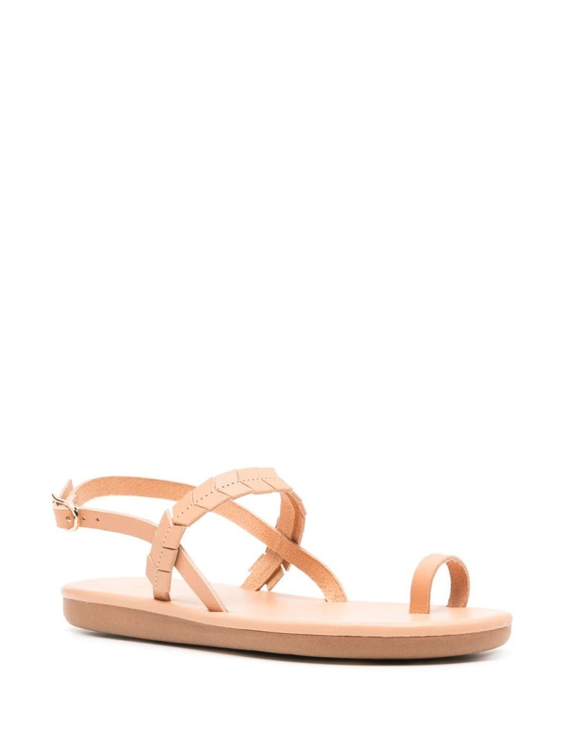 ANCIENT GREEK SANDALS Kamara leather sandals outlook