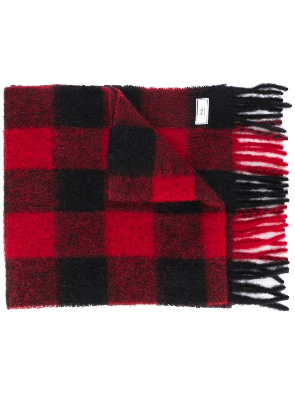 large checkered scarf - 1