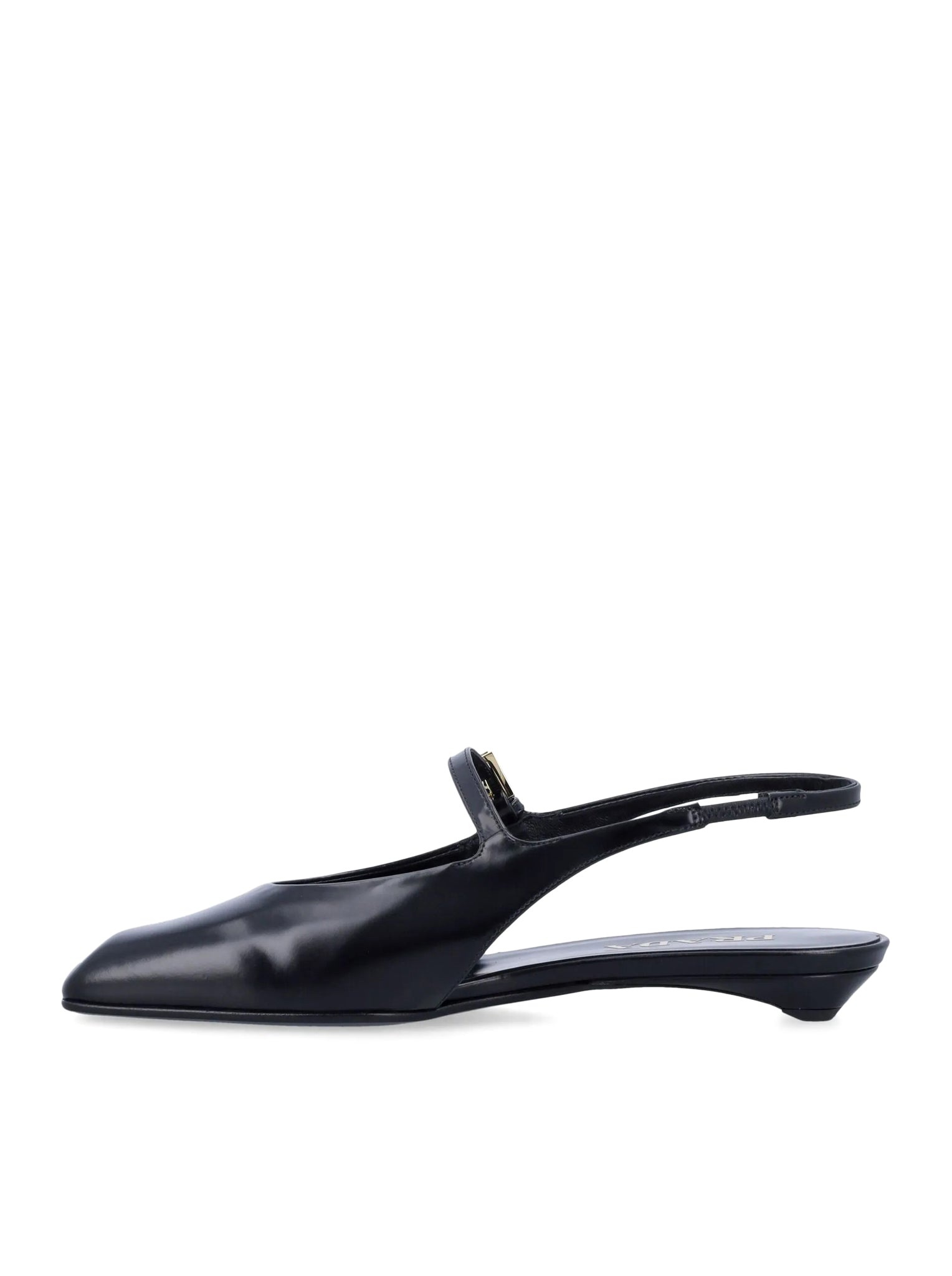 SMOOTH LEATHER SLINGBACK BALLERINAS - 4