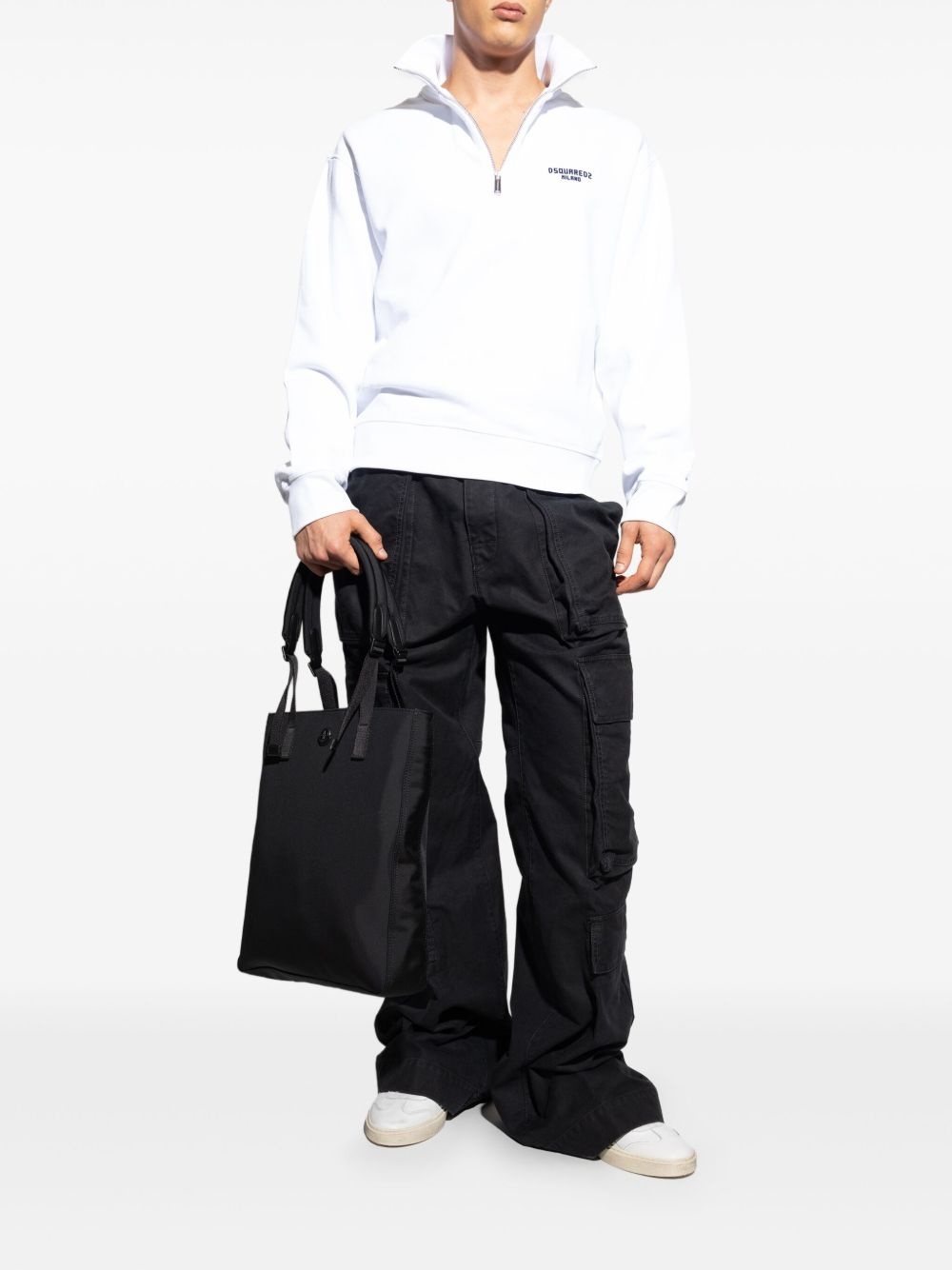 multi-pocket cargo trousers - 2