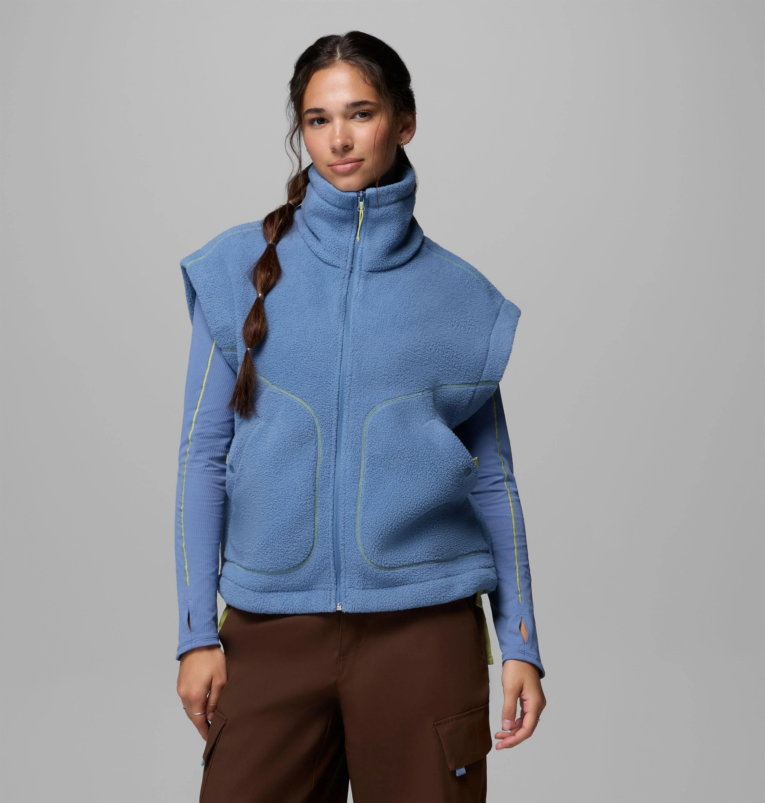 Women's Misty Moondrift MTR Fleece Relaxed Vest - 1