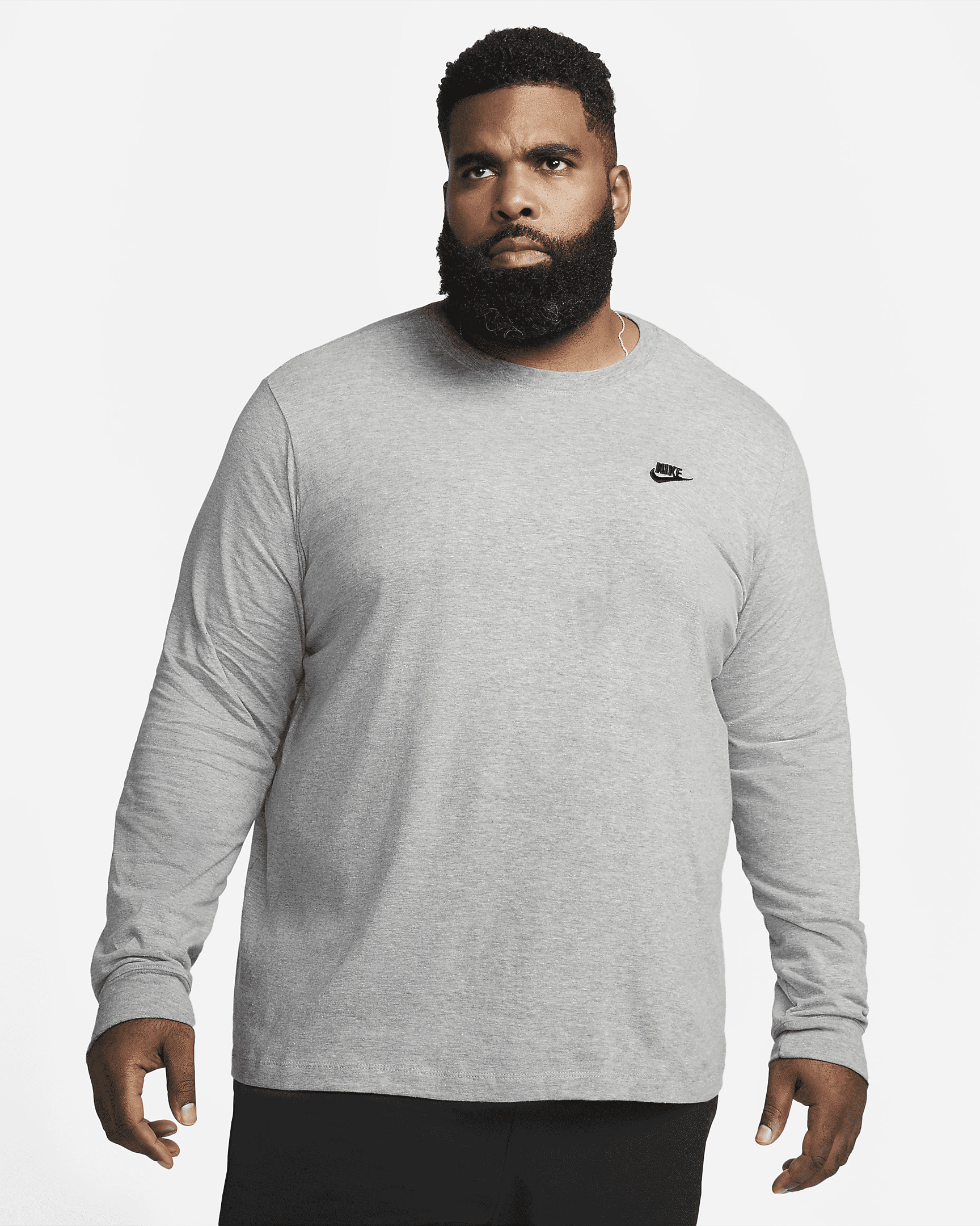 Nike Sportswear Club Men's Long-Sleeve T-Shirt - 5