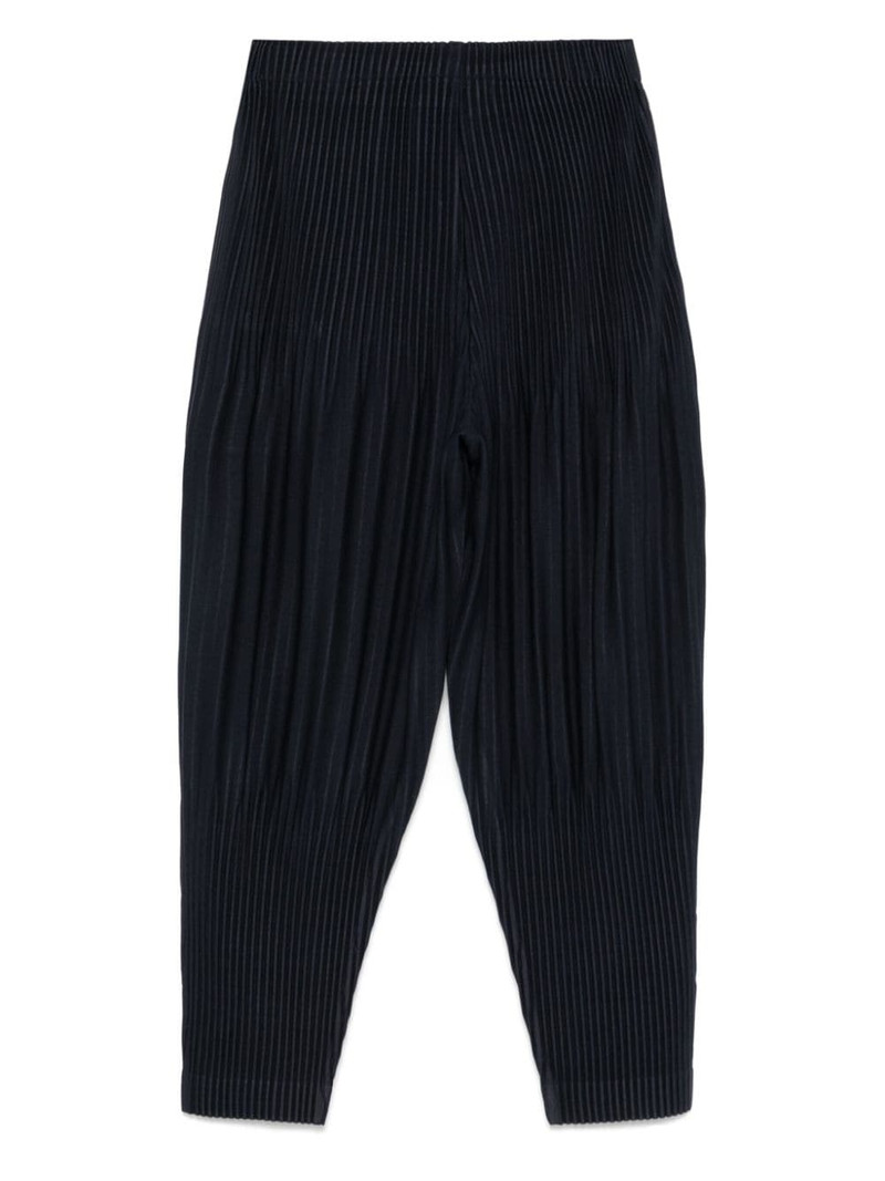 ISSEY MIYAKE plissé trousers outlook