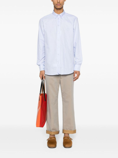 Etro Pegaso-motif cotton shirt outlook