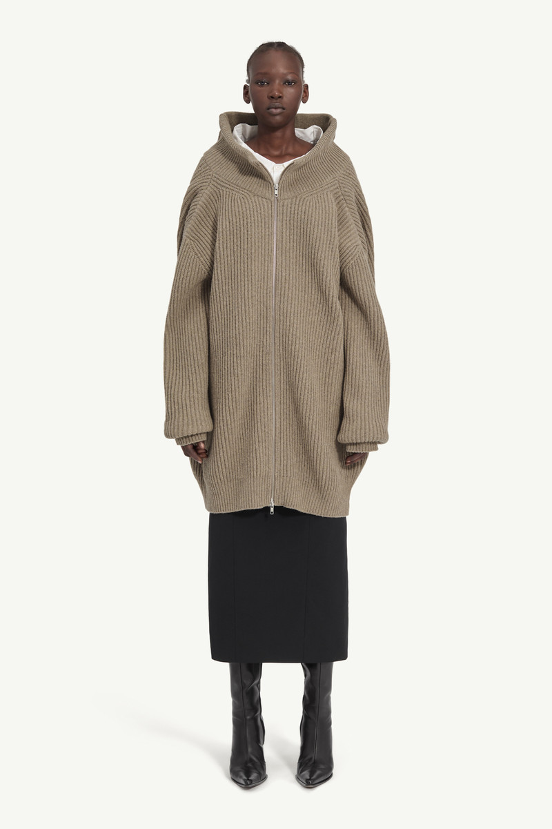 Ribbed knit cardigan 5