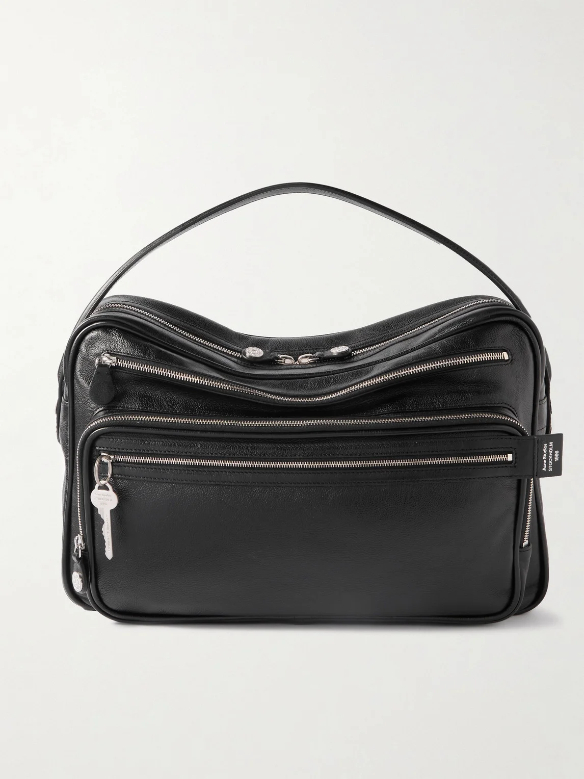Camero Camera Medium Embellished Textured-Leather Tote Bag - 1