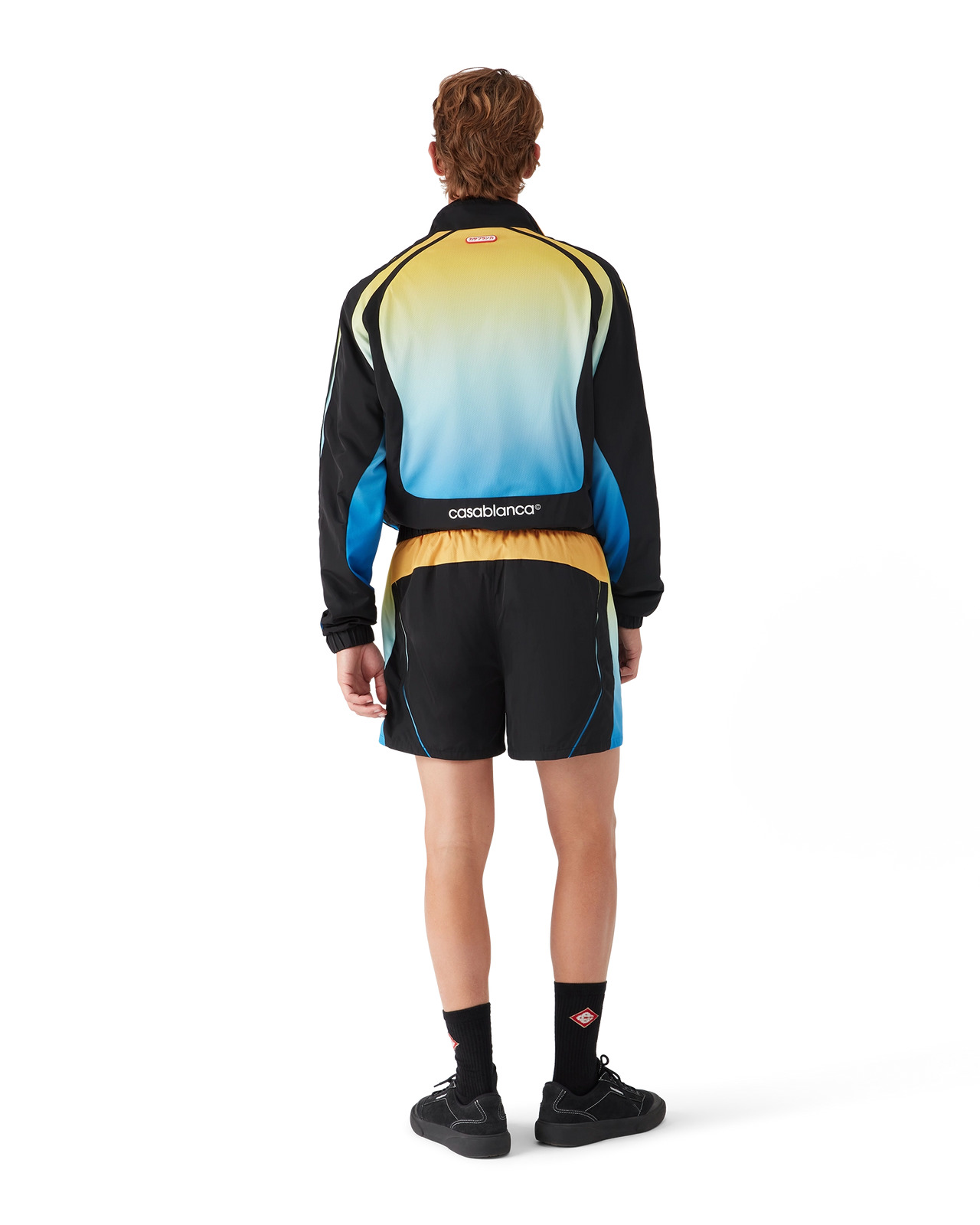 Gradient Football Shorts | Casablanca Paris - 3