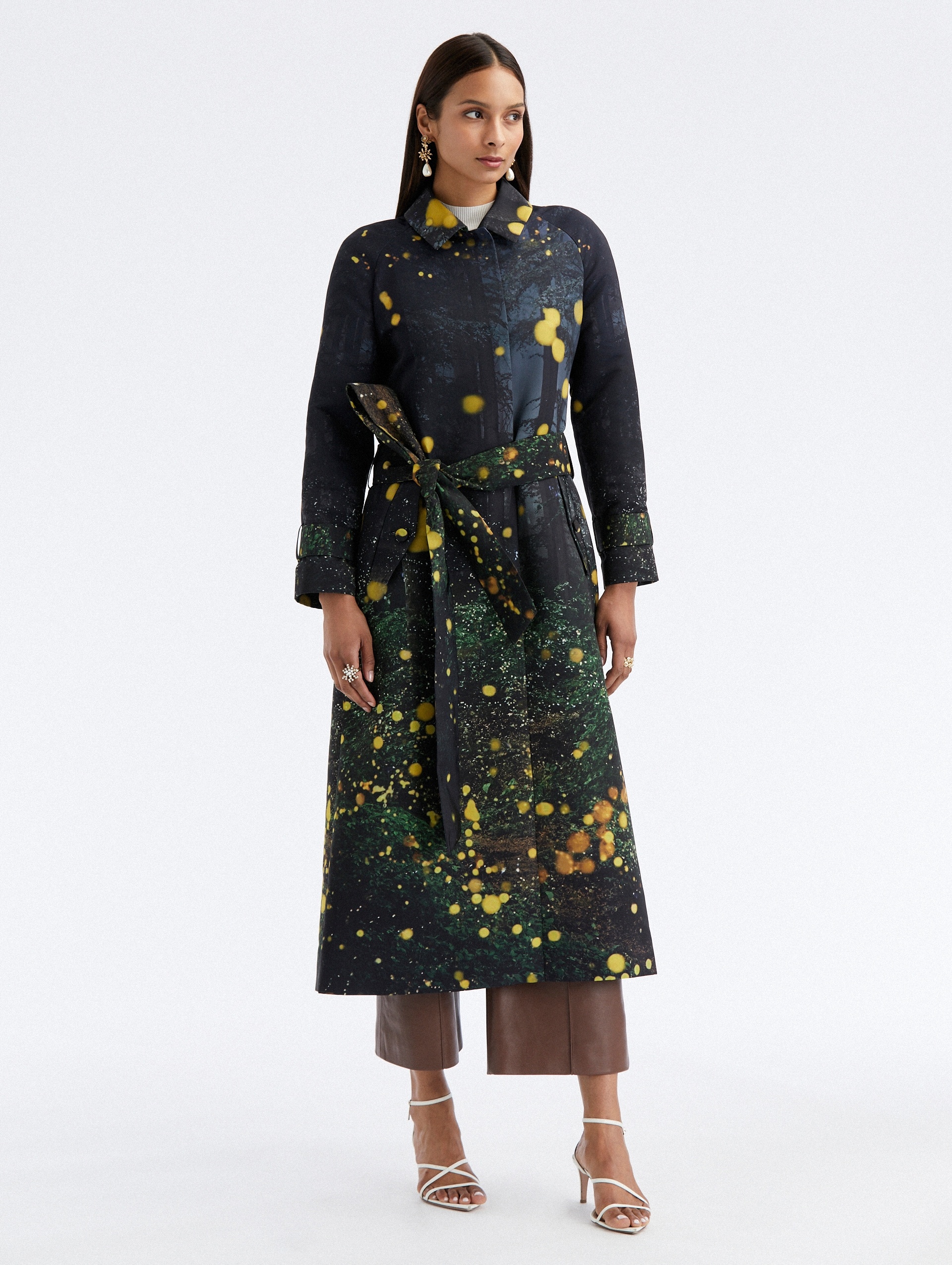 FIREFLY FAILLE TRENCH COAT - 3