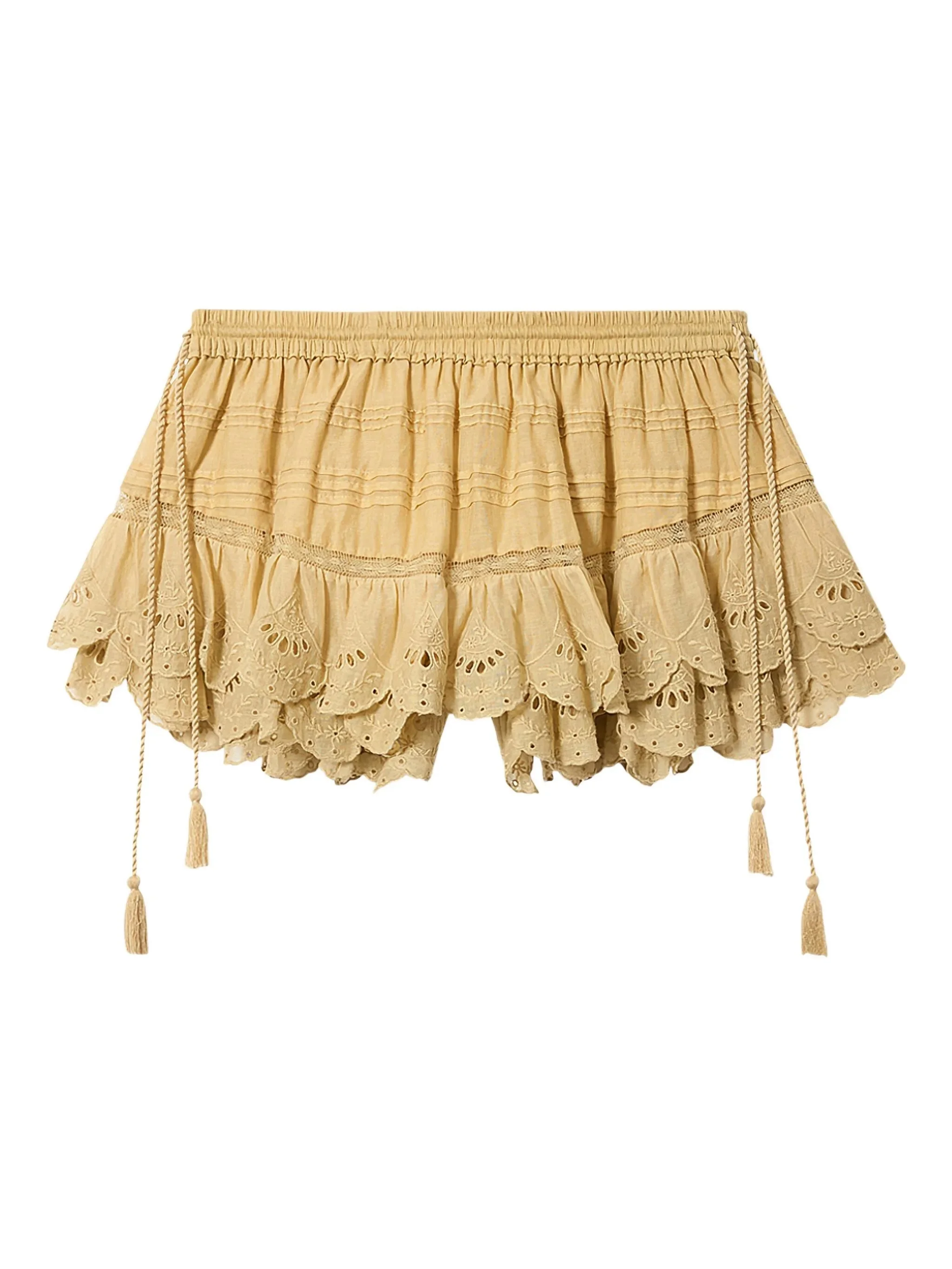 Marant Étoile Puria Ruffled Shorts - 1