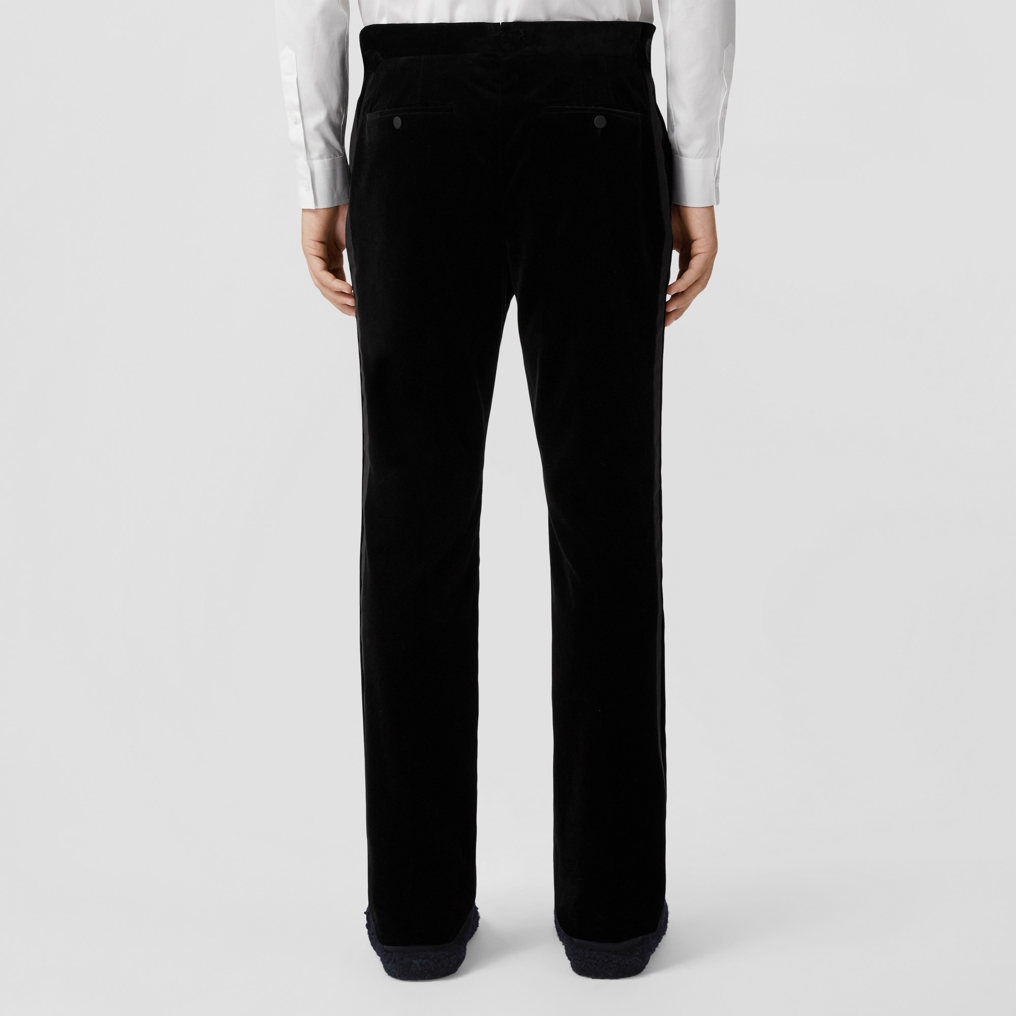 Cotton Velvet Tuxedo Trousers – Exclusive Capsule Collection - 4