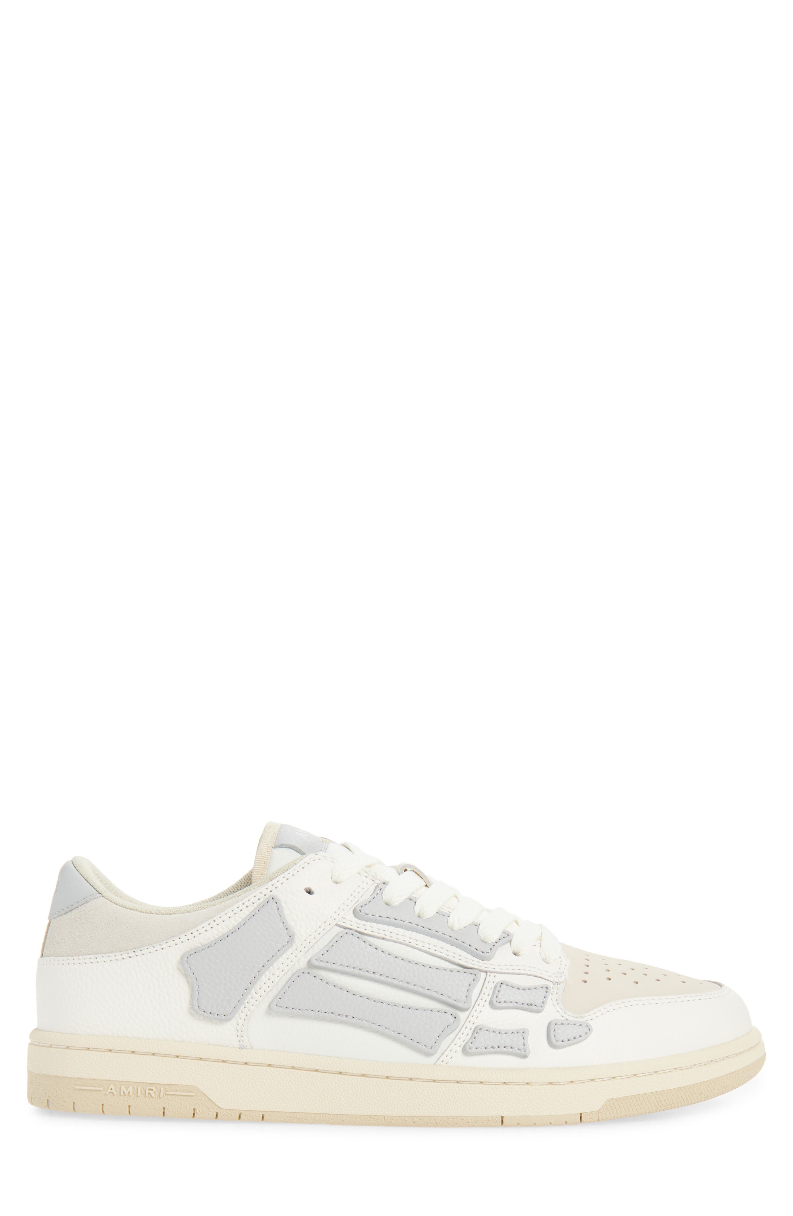 AMIRI Skeleton Low Top Sneaker in Grey at Nordstrom - 3