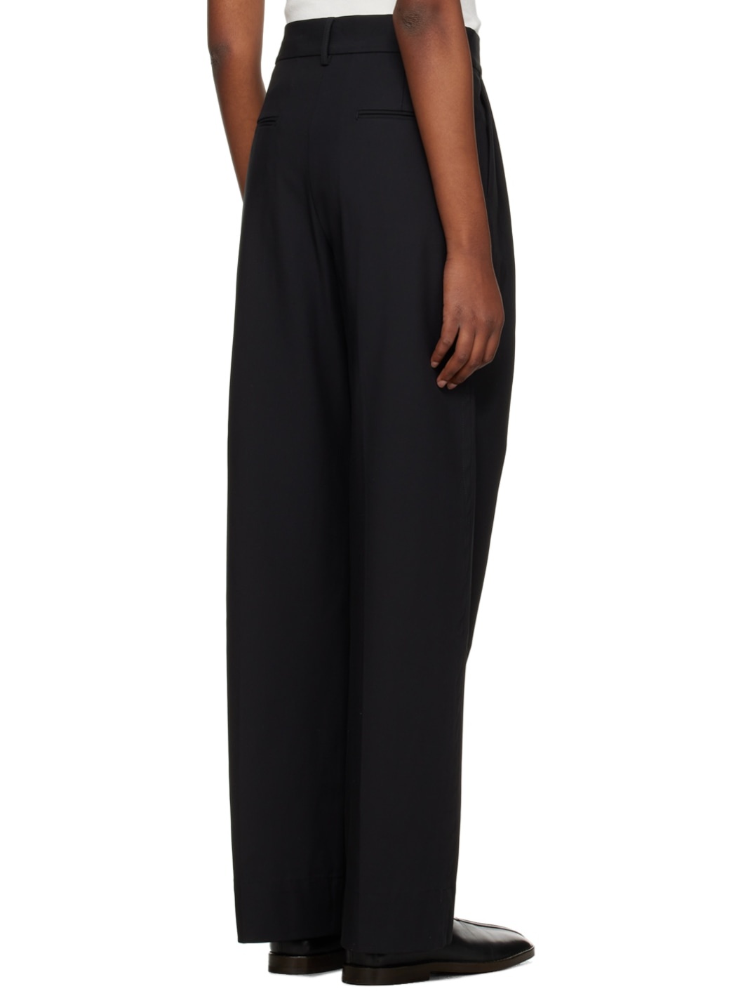 Black Tailored Trousers - 3