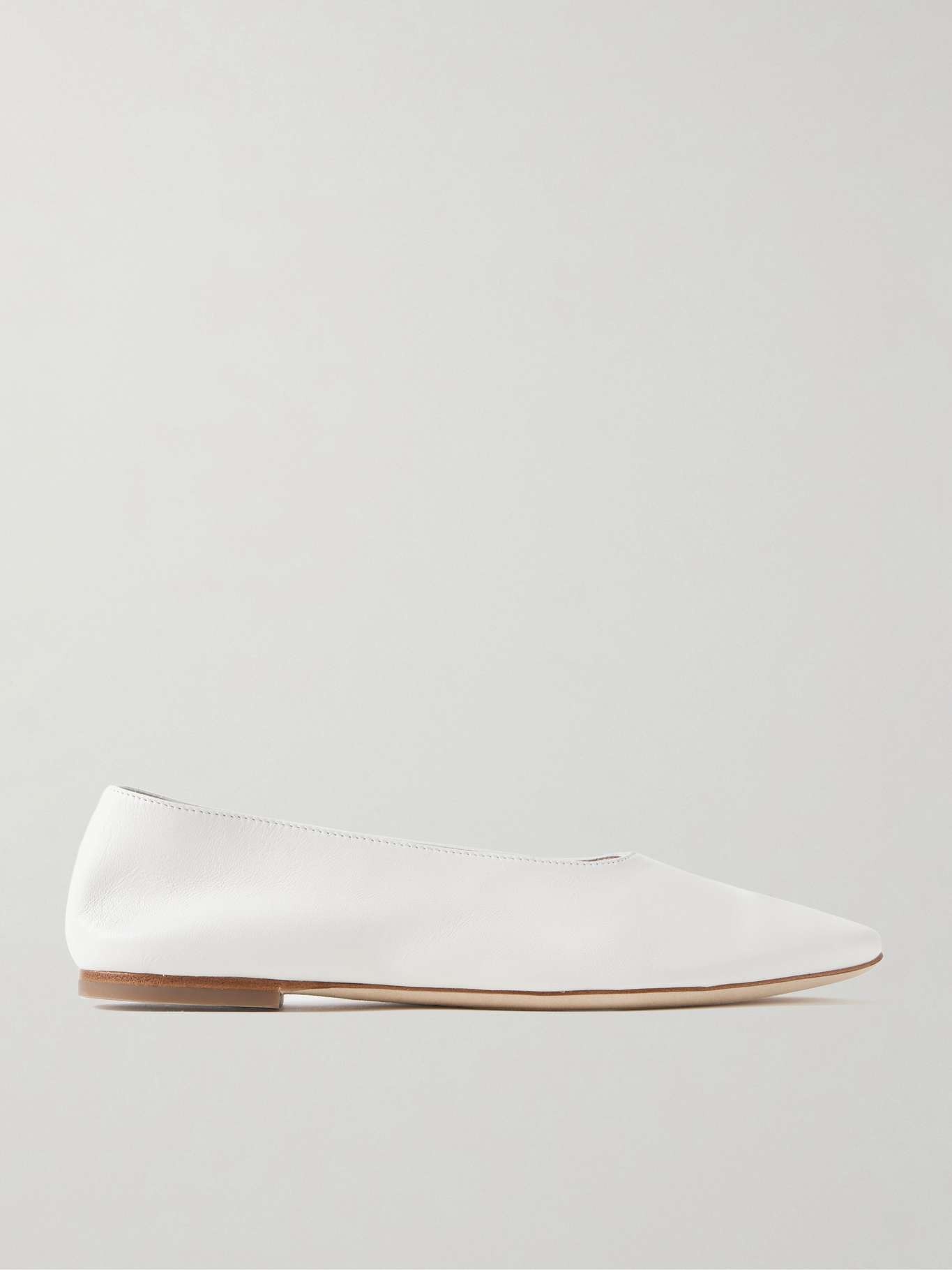 Alba leather ballet flats - 1