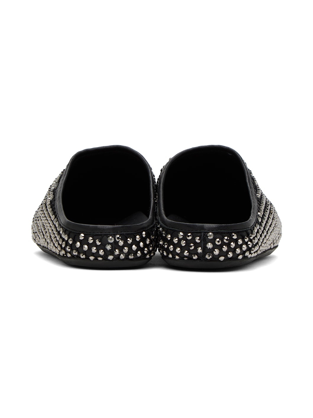 Black Fussbett Sabot Slippers - 2