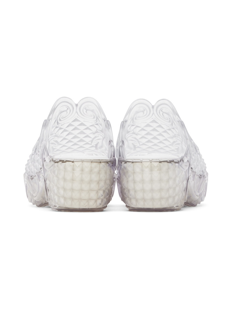 Transparent Melissa Edition Court Clogs 2