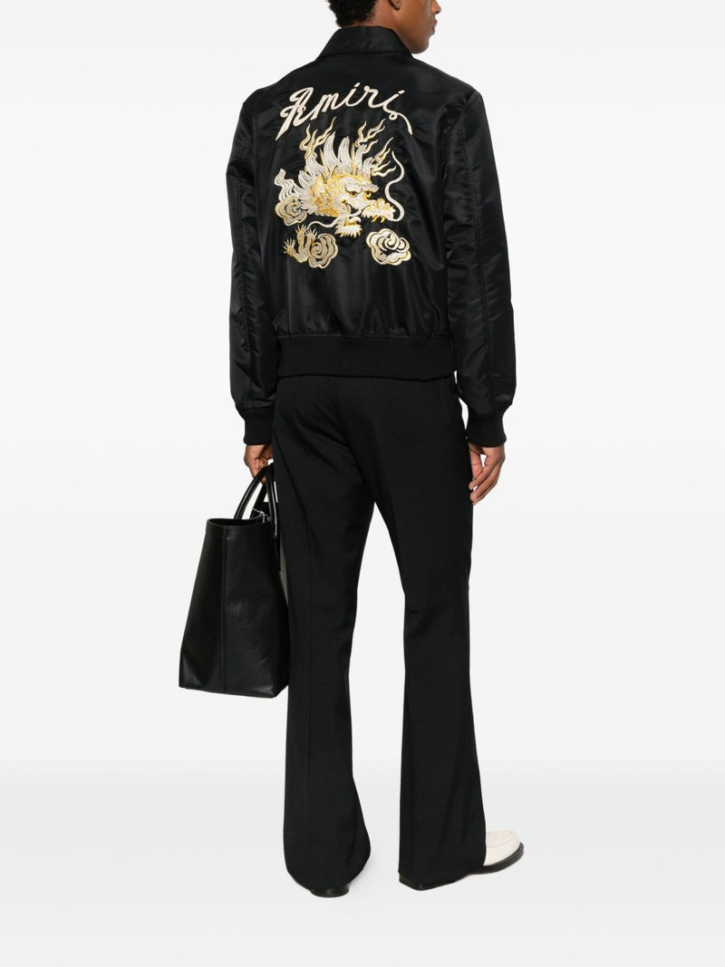 AMIRI embroidered bomber jacket outlook