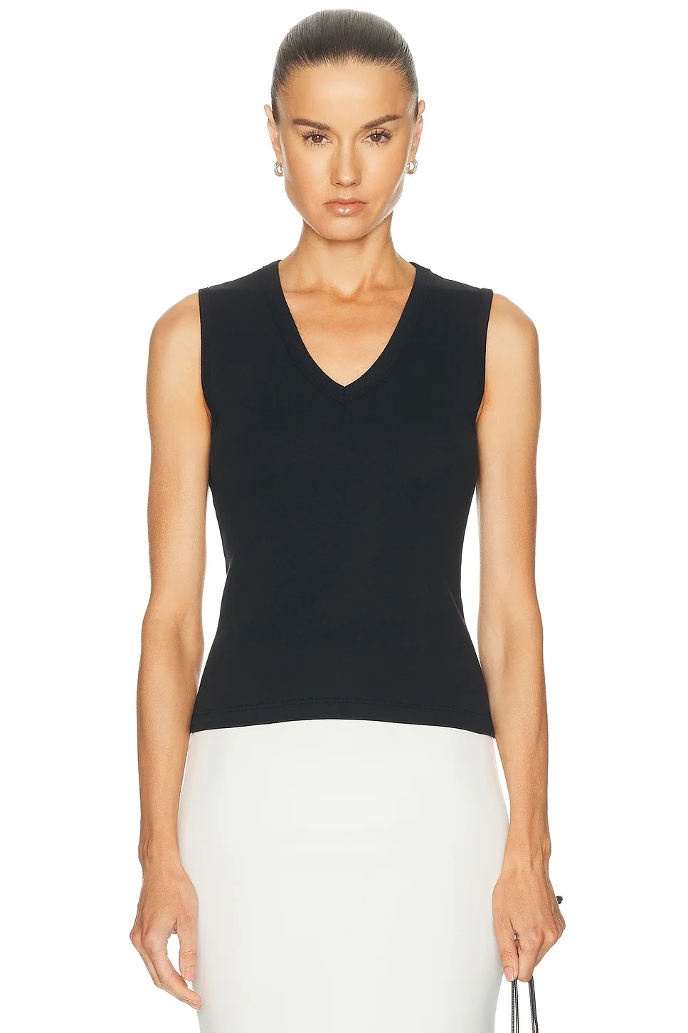 Nando Sleeveless V-Neck Tank Top - 1