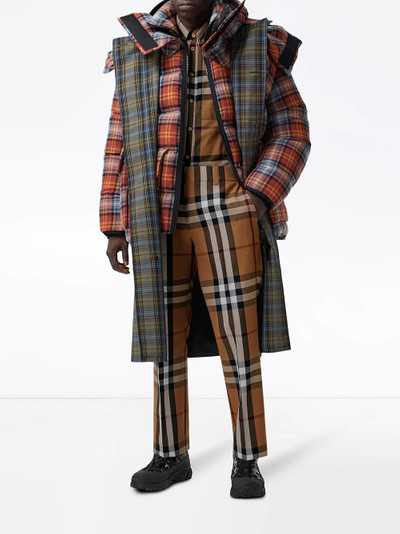 Burberry House Check tailored trousers outlook