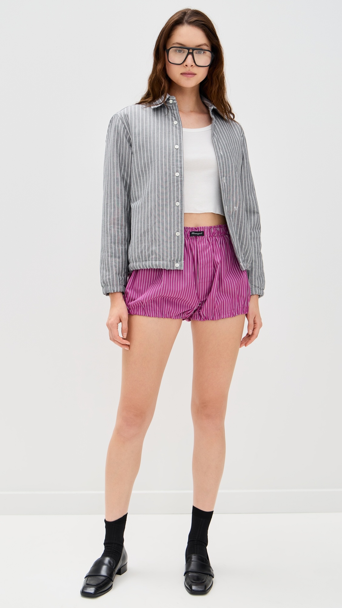 Shirt Bomber Jacket - 5