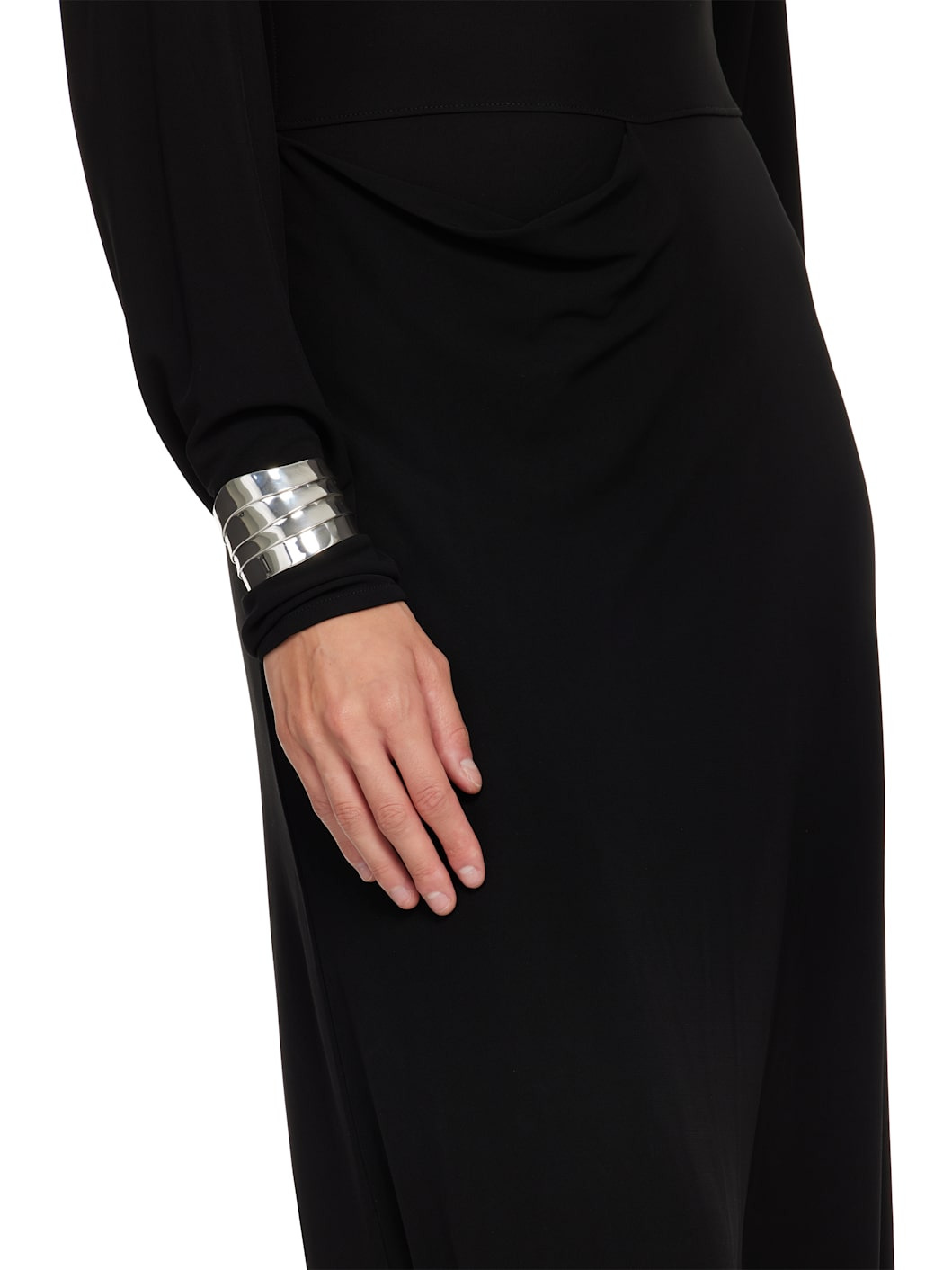 Medium Wave Cuff Bracelet - 3