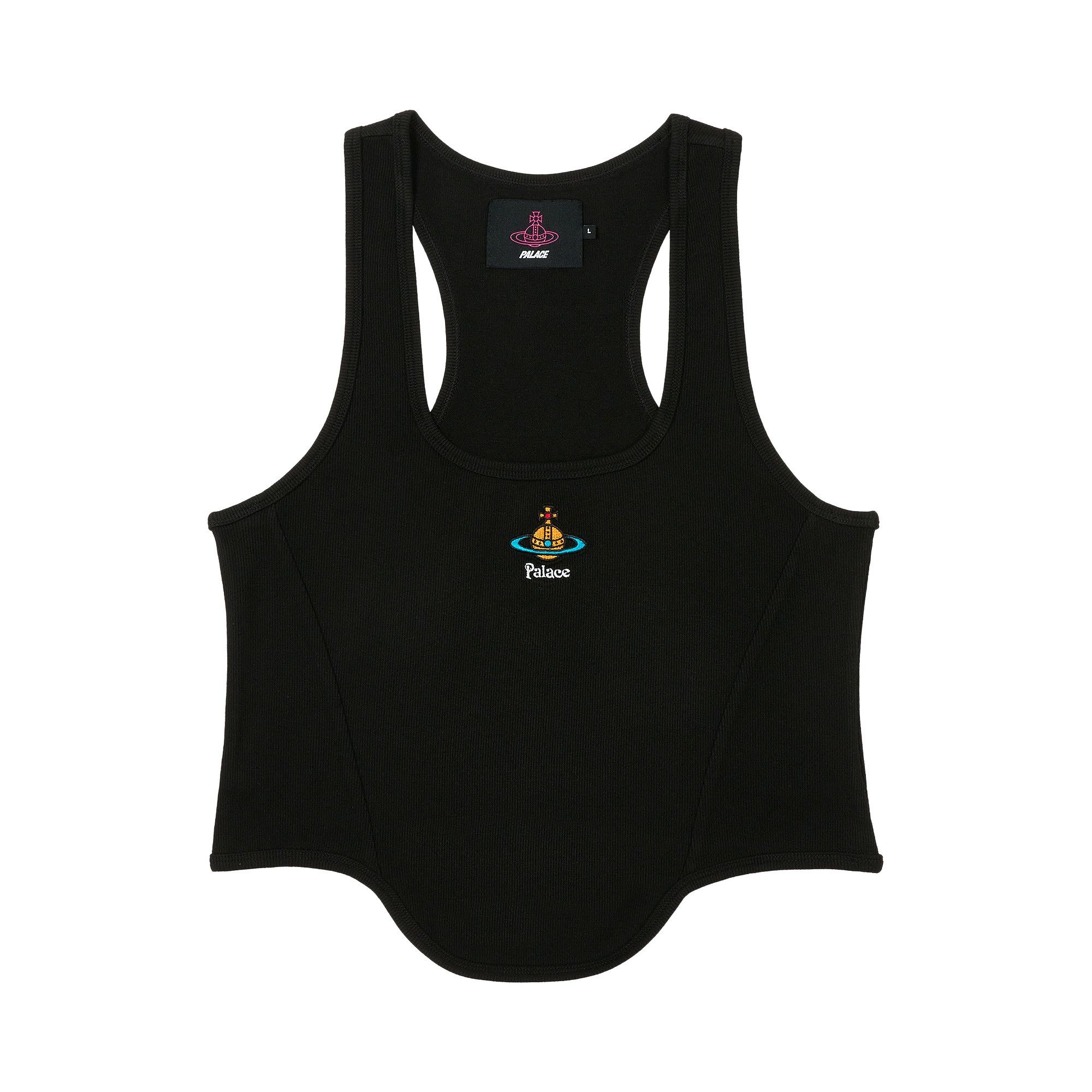 Palace x Vivienne Westwood Corset Rib Vest 'Black' - 1