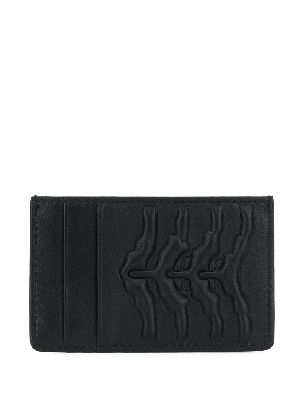 Rib Cage embossed cardholder - 2