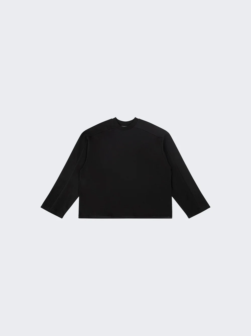 Heavy Long Sleeve Tee Black - 1