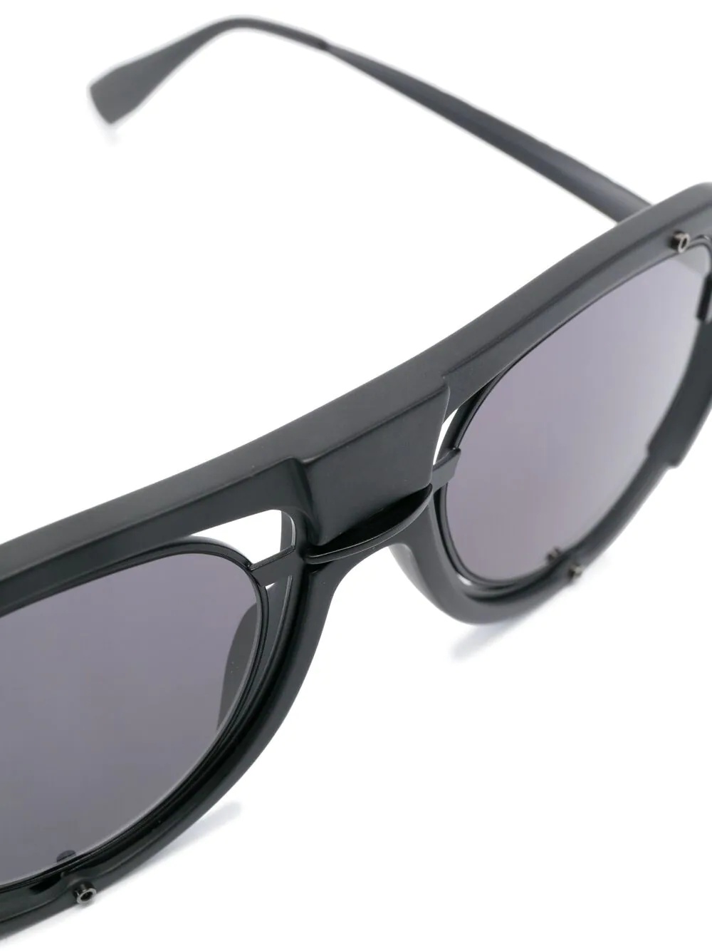 aviator-frame tinted-lens sunglasses - 3