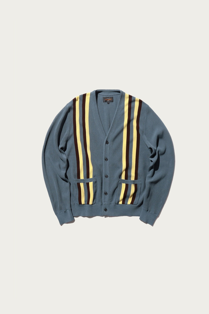 Cardigan Stripe - Blue - 1