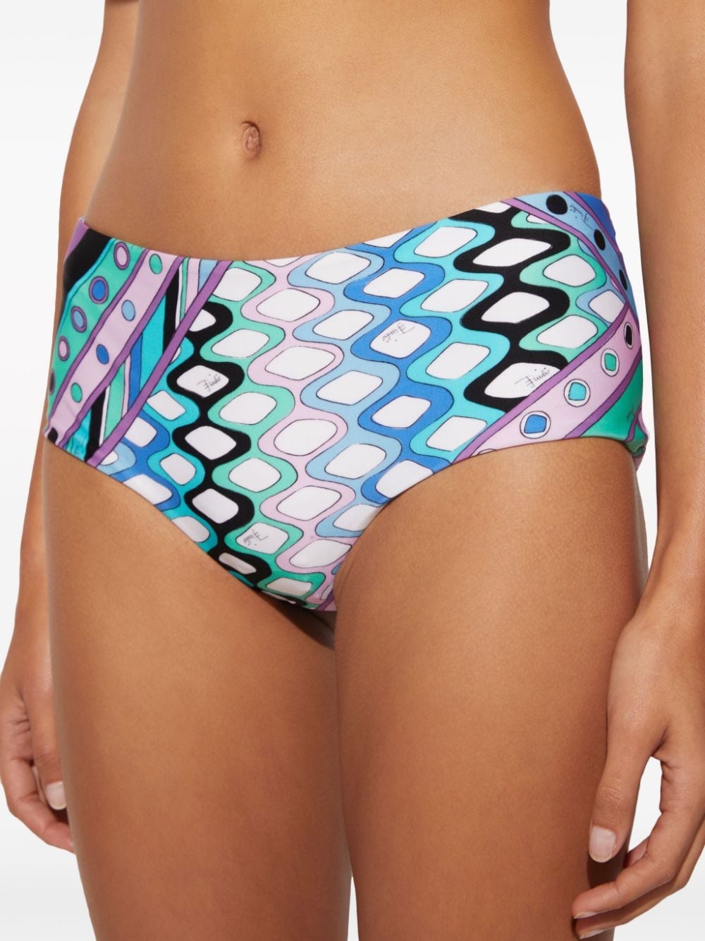 Vivara-print bikini bottoms - 6