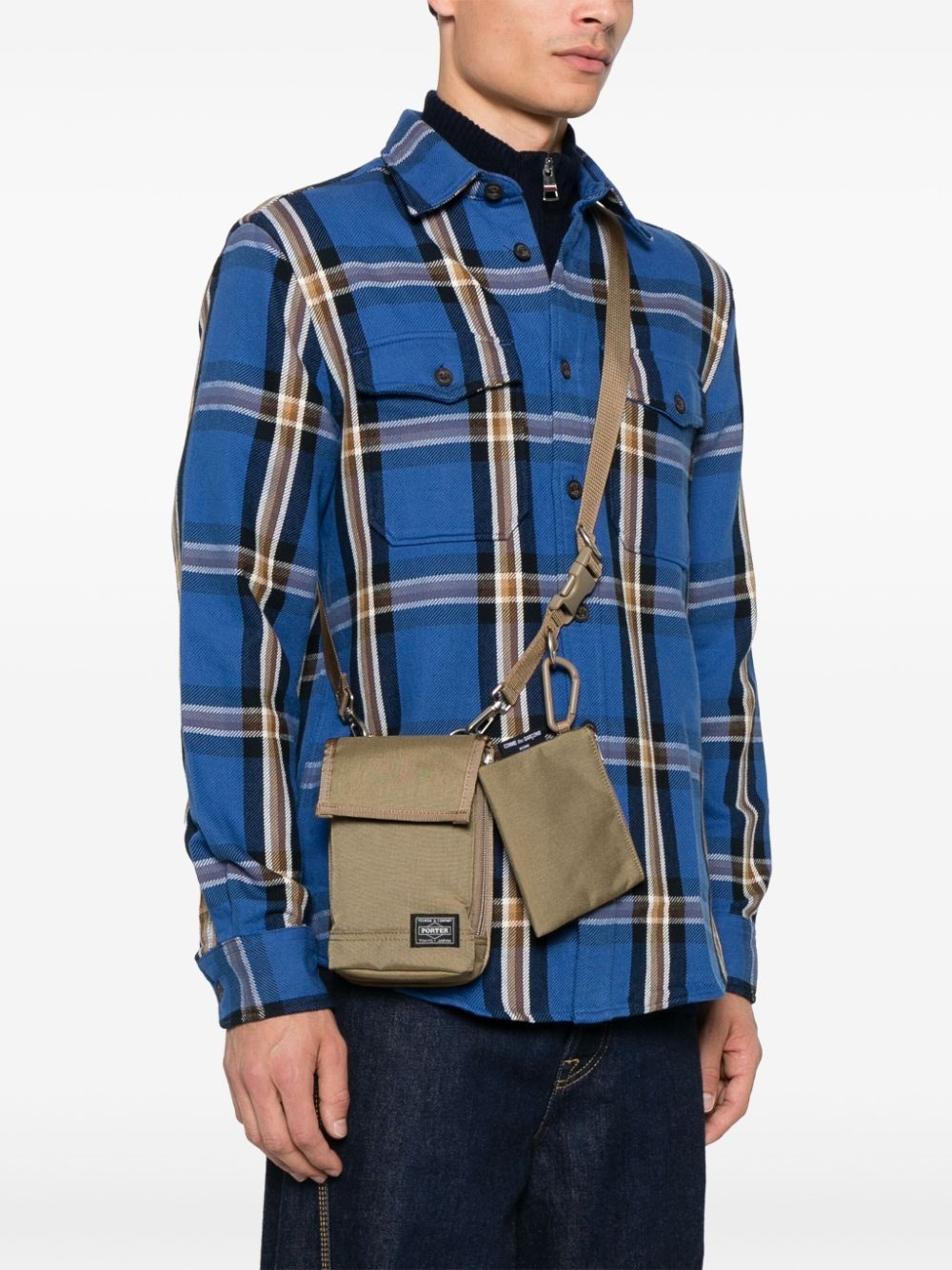 x Porter canvas messenger bag - 2