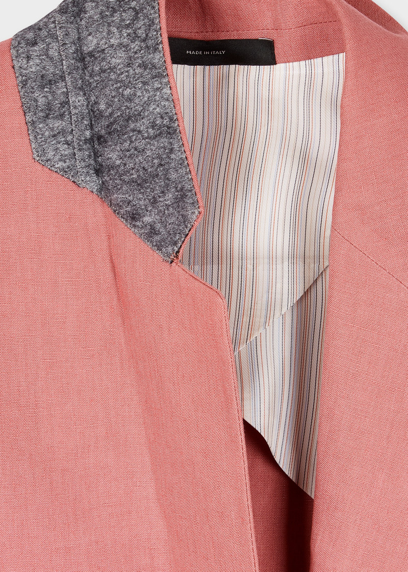 Paul Smith Women's Pink Linen Suit outlook