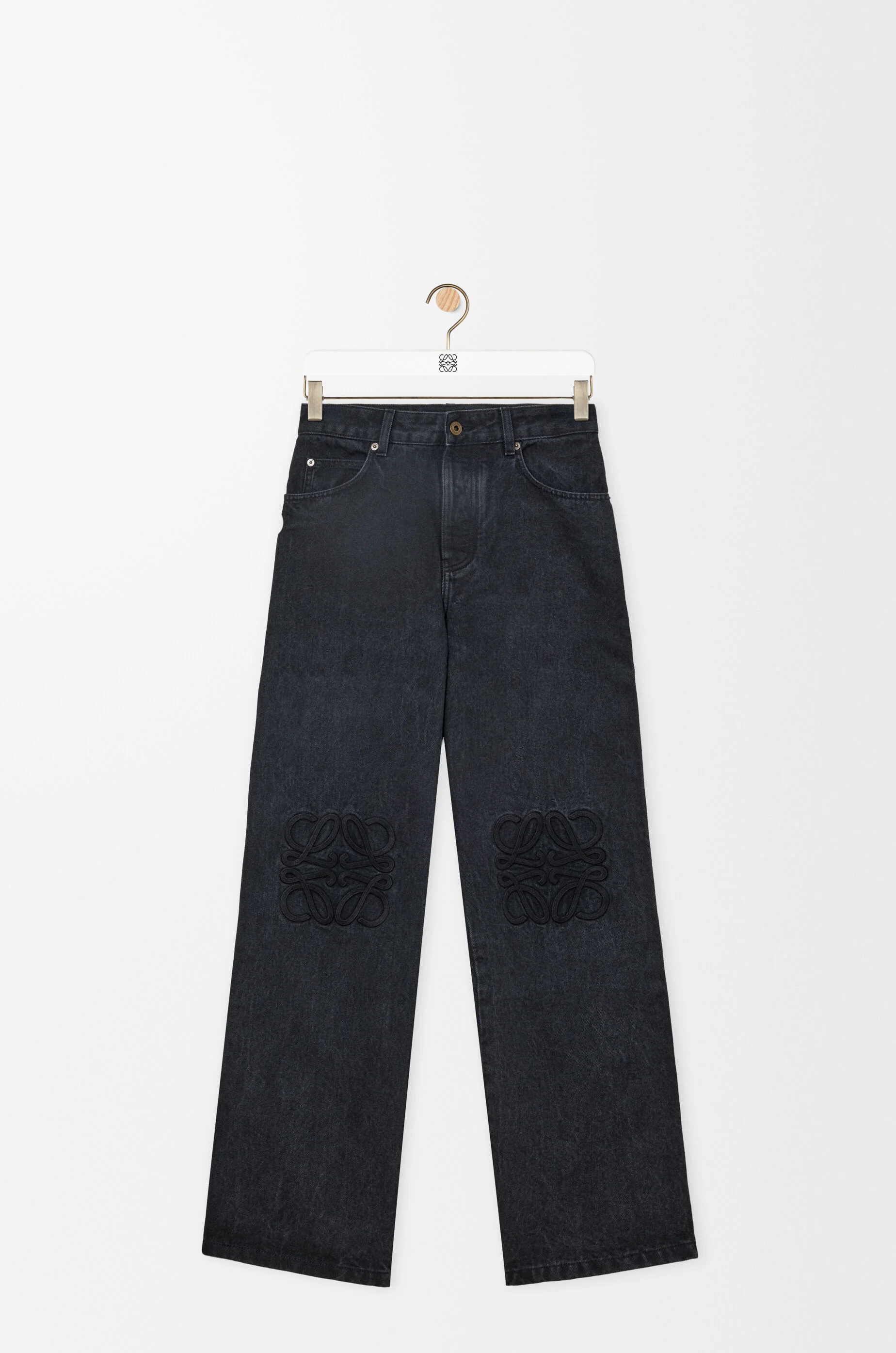 Anagram baggy jeans in denim - 1