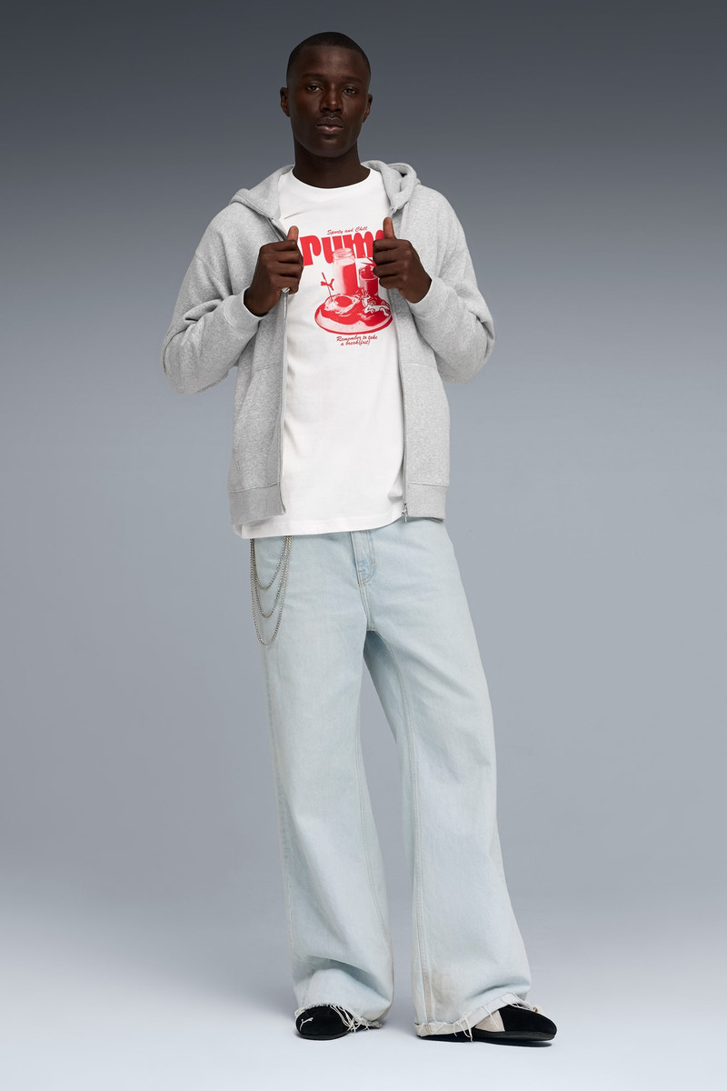 House of Graphics Men's Relaxed Breakfast Tee 5