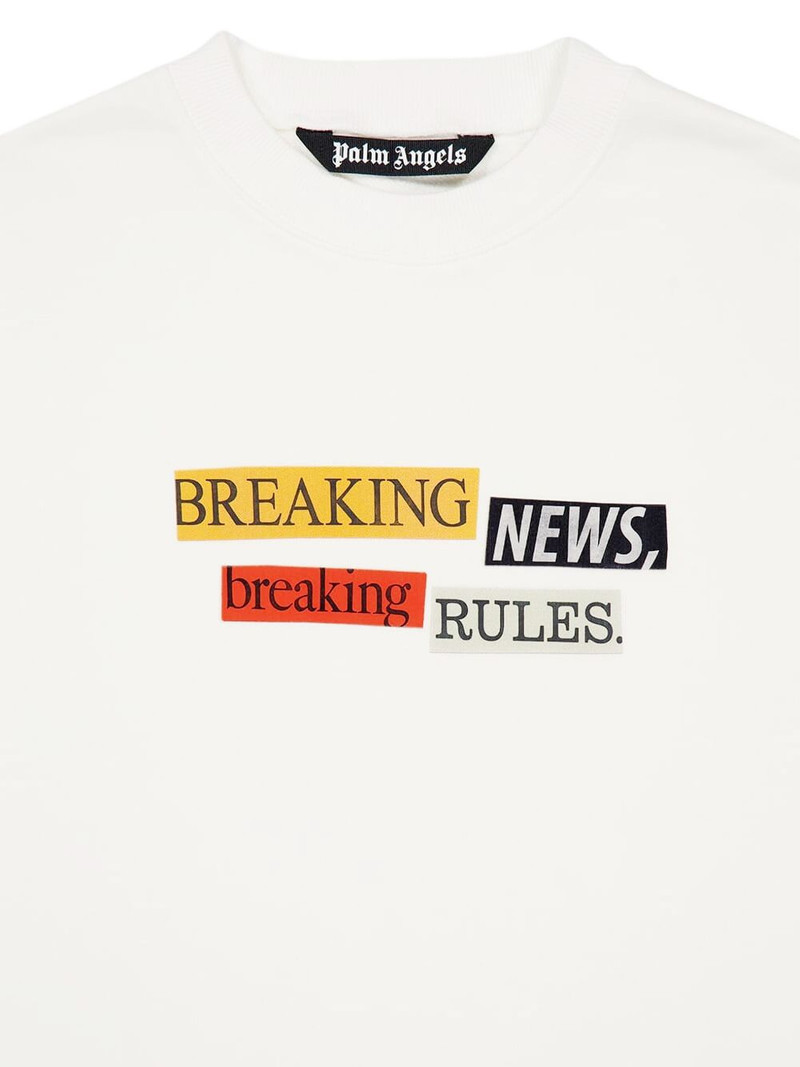 x LA Times Quote crew-neck sweatshirt 3